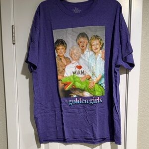 ABC Studio Purple 'The Golden Girls' Tee